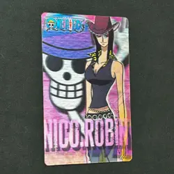 R521 Nico Robin & Nami Japanese One Piece 3D Card 4" - Image 2