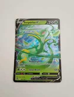 Serperior V 2022 007/195 Holo ULTRA RARE - Pokemon TCG NM card - Image 1