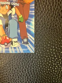 Pokemon TOPPS Movie Animation Edition - CHECKLIST Black Logo Pokemon Card - Image 5