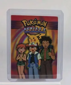 Pokemon Card Series 2 Topps TV Animation Edition Checklist LP - Image 1