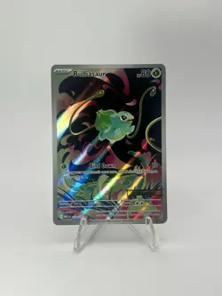 Bulbasaur Mega Evolutions Stamped Boxtopper Sealed Promo Card 133/132 - Image 1