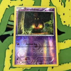 Pokemon Pumpkaboo XY 56/146 Reverse Holo Common Basic 60 HP English Card - Image 1