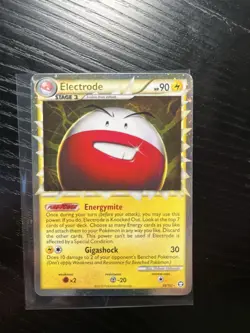 Pokemon TCG Electrode Prime Holo Card 93/102 Triumphant Ultra Rare - Image 3