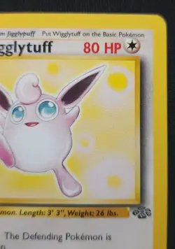 Wigglytuff Jungle 32/64 Non Holo Rare Unlimited WotC Pokemon Card MP - Image 3