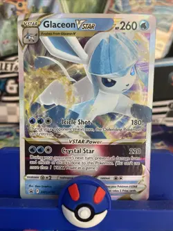 Glaceon VSTAR SWSH197 SWSH: Sword & Shield Promo Cards Holo NM - Image 1