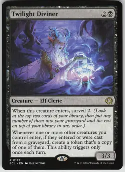 MTG Twilight Diviner NM Lorwyn Eclipsed Magic 122 - Image 1