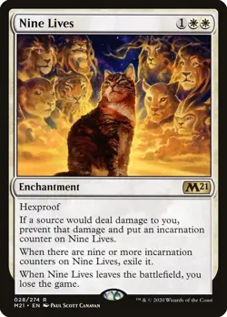 Magic the Gathering MTG Nine Lives R Core Set 2021 28 NM - Image 1