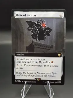 Relic of Sauron (Extended Art) Commander: the Lord of the Rings: Tales of... - Image 1