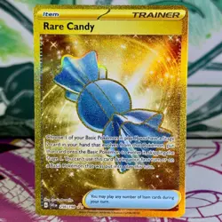 Rare Candy - 256/198 - Gold Hyper Rare - Scarlet & Violet - English - Pokemon - Image 1