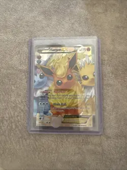 Pokemon TCG Flareon EX RC28/32 Radiant Collection Card Near Mint Condition - Image 1