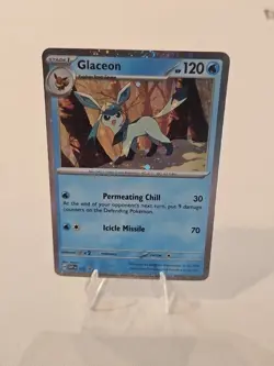 Glaceon Promo Prismatic Evolutions Black Star Pokemon TCG 171 Cosmos Holo L - Image 1