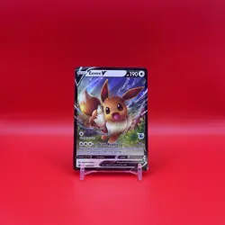 EEVEE V 2020 POKEMON SWSH BLACK STAR PROMO COMMON SWSH065 Q1048 - Image 1