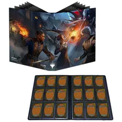 Battle for Baldur's Gate 9-pocket PRO-BINDER CARD HOLDER 20 PAGES ULTRA PRO - Image 1