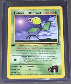 Erika’s Bellsprout 1st Edition 38/132 - Gym Challenge Pokemon - Image 1