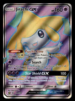 Pokemon TCG Unified Minds #79a/236 Jirachi GX NM - Image 1
