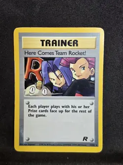 Vintage Pokemon TCG - Team Rocket - Here Comes Team Rocket 15/82 Holo: MP - Image 1