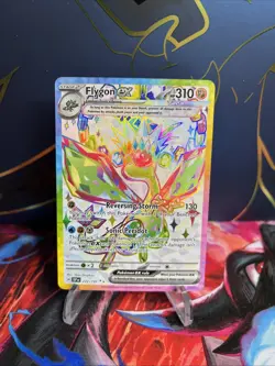 Pokemon TCG Surging Sparks Flygon Ex Ultra Rare Full Art #222/191 - Image 1