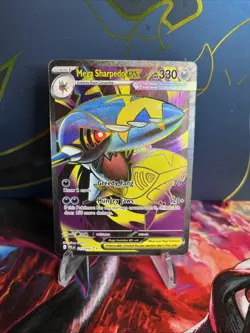 Pokemon TCG Phantasmal Flames Mega Sharpedo Ex Ultra Rare #113/094 - Image 1