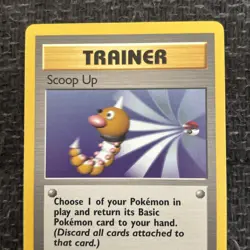 Pokemon Scoop Up 78/102 - Base Set - Rare - 1999 English Vintage WotC LP/NM - Image 3