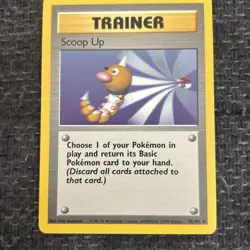 Pokemon Scoop Up 78/102 - Base Set - Rare - 1999 English Vintage WotC LP/NM - Image 4