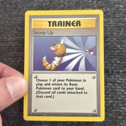 Pokemon Scoop Up 78/102 - Base Set - Rare - 1999 English Vintage WotC LP/NM - Image 5