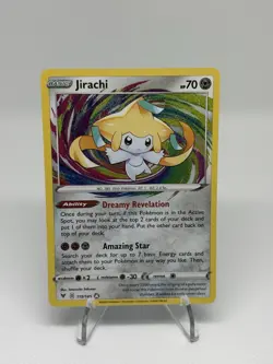 Pokemon Jirachi Amazing Rare Holo Swsh04 Vivid Voltage 119/185 English - Image 1