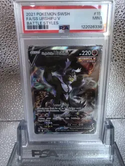 Single Strike Urshifu V 151/163 Battle Styles Alt Art PSA 9 Gem Mint Pokemon - Image 3