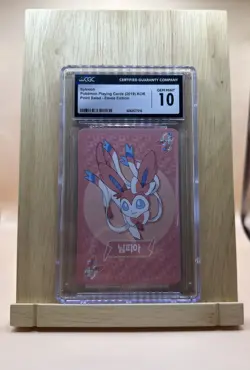 CGC 10 Sylveon 2019 Korean Eevee Card - Rare Pokemon Point Salad - Image 1