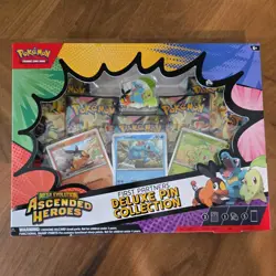Pokemon Ascended Heroes First Partner Deluxe Pin Collection Sealed New - Image 1