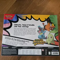 Pokemon Ascended Heroes First Partner Deluxe Pin Collection Sealed New - Image 2