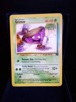 Pokemon TCG Grimer 57/82 Team Rocket Englisch Vintage - Image 1