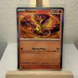 Moltres 14/94 Phantasmal Flames Holo Pokemon TCG - Image 1