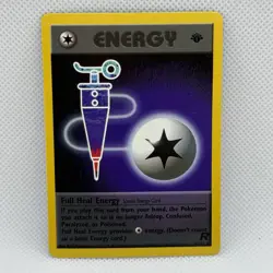 Pokemon 1st Edition Team Rocket (2000) - Full Heal Energy 81/82 - Pokemon - NM - Image 1