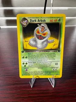 Pokemon Dark Arbok Team Rocket 1st Edition Non-Holo #19 NM - Image 1