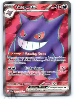 Gengar ex 193/162 Pokemon Temporal Forces Ultra Rare - Image 1