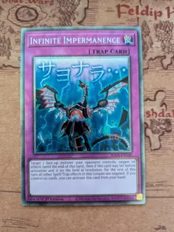 Infinite Impermanence RA05 EN140 Starlight Rare Yu-Gi-Oh! Rarity Collection V 5 - Image 1