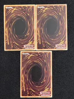 3 X YuGiOh Spellbook of Wisdom BP03-EN177 1st Ed Shatterfoil Rare MP/LP - Image 2