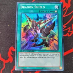 Dragon Shield JOTL-ENDE3 Super Rare Judgment of the Light Yu-Gi-Oh Limited LP - Image 1