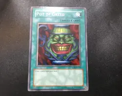 Pot of Greed LOB-119 The Legend of Blue Eyes White Dragon Unlimited Rare Card LP - Image 1