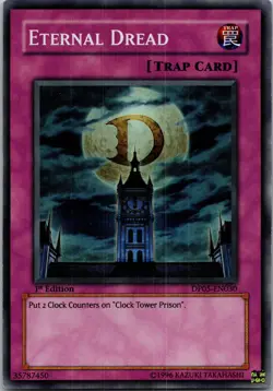 Yugioh Eternal Dread DP05-EN030 1st Edition Super Rare NM - Image 1