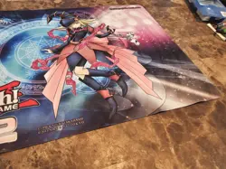 Rare Konami Yugioh Playmat - 2012 Dark Magician Gagaga Girl - Image 3