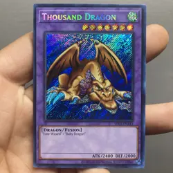 Yugioh Thousand Dragon MRD-EN143 Secret Rare 25th Anniversary NM - Image 1