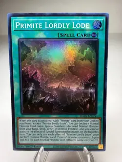 Primite Lordly Lode RA05-EN072 Super Rare Yu-Gi-Oh! Rarity Collection 5 NM - Image 1
