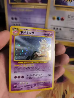 Pokemon Karte Card Slowking Laschoking Neo Genesis 2000 Holo Wotc japanese Exc - Image 4