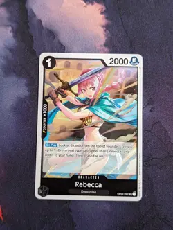 Rebecca OP04-092 R One Piece Card TCG English - Image 1