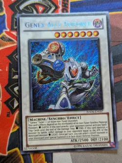 Genex Ally Triforce HA04-EN057 Secret Rare YuGiOh TCG Card VLP - UNLIMITED - Image 1