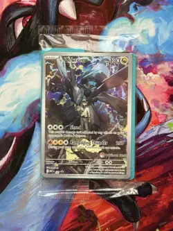 N’s Zekrom MEP 031 Pokemon Center Stamped SEALED Black Star Promo Pokemon Card - Image 1