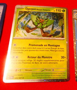 POKEMON CARD PROMO HOLO CARTE OGERPON 024/167 FR TWM ** 2024 - Image 1