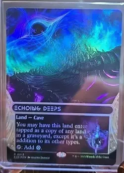Echoing Deeps (0013) (Borderless) Edge Of Eternities MTG Foil Near Mint - Image 3