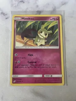Mimikyu 112/181 Team Up Non Holo Rare Pokemon Card - Image 1
